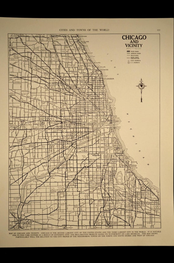 map of chicago 1930