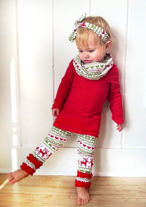 Baby Girl Christmas Outfit Girl Toddler Christmas Outfit