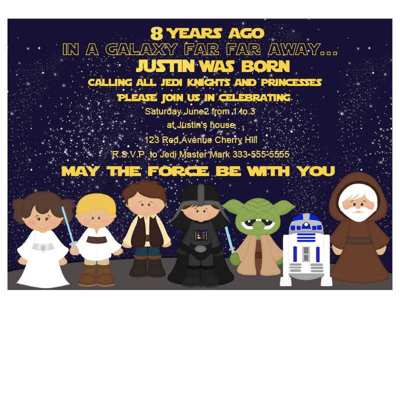 Star Wars Electronic Invitations 4