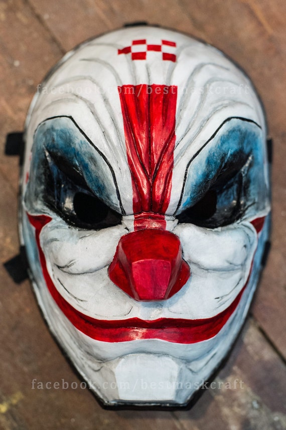 Inspired Dragan Payday 2 The Heist Mask Game Halloween.