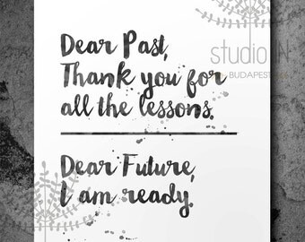 Motivational Print, Black and white print, Inspirational, Typography Print, black and white quote print, wedding gift, INSTANT DOWNLOAD