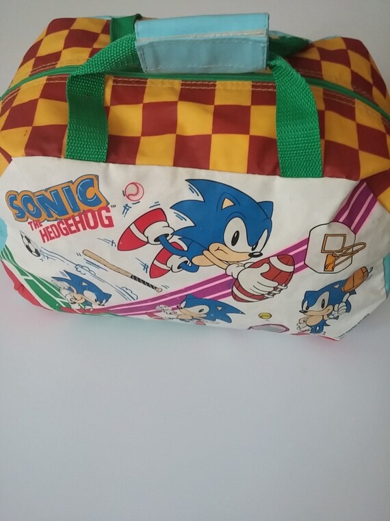 1994 Sonic The Hedgehog Travel Duffel Bag Deadstock