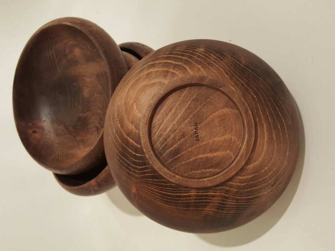 Set of 4 authentic Japanese wooden bowls Haute Juice