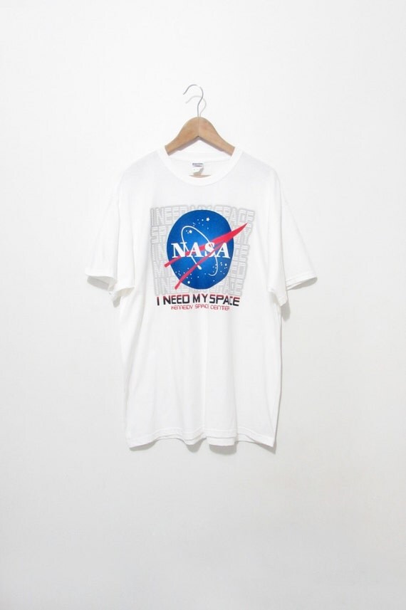 white nasa tshirt