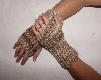 Fingerless gloves, Wrist warmers, Crochet gloves, Arm warmers