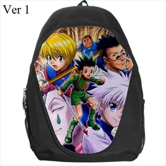 Hunter X Hunter Backpack Anime Manga Gon Killua by HitoriDesign