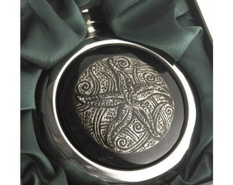 Star Fish Whiskey Flask