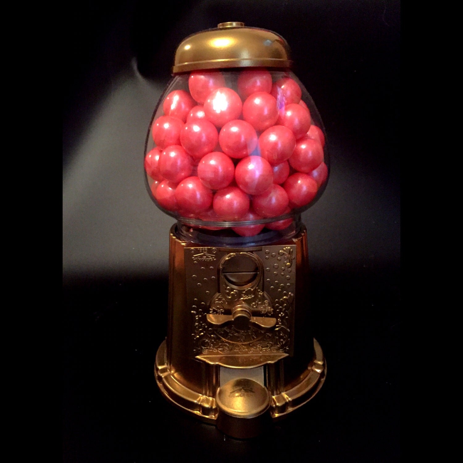 Gold Glam Gumball Machine by GlamGrungeDecor on Etsy