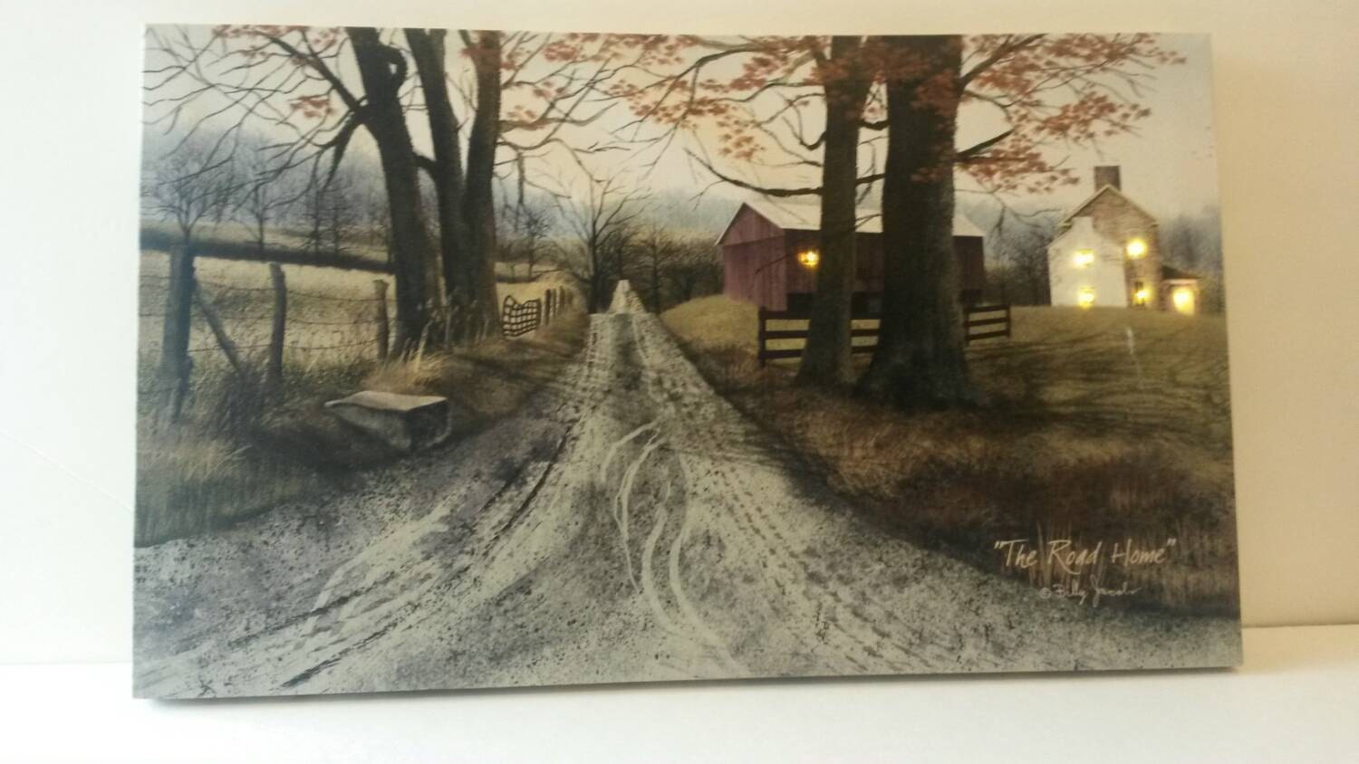 Billy Jacobs The Road Home 12 x 20 LED Lighted