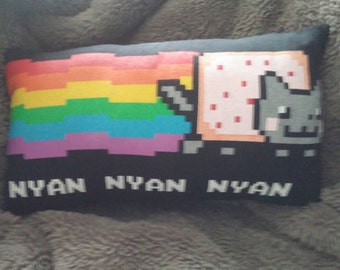 nyan cat pillow