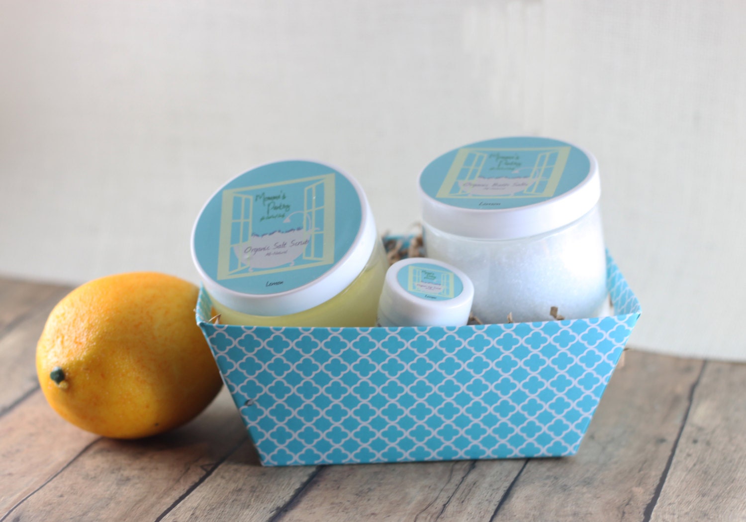 All Natural Body Scrub Gift Set Organic Scrub by MommasPantry