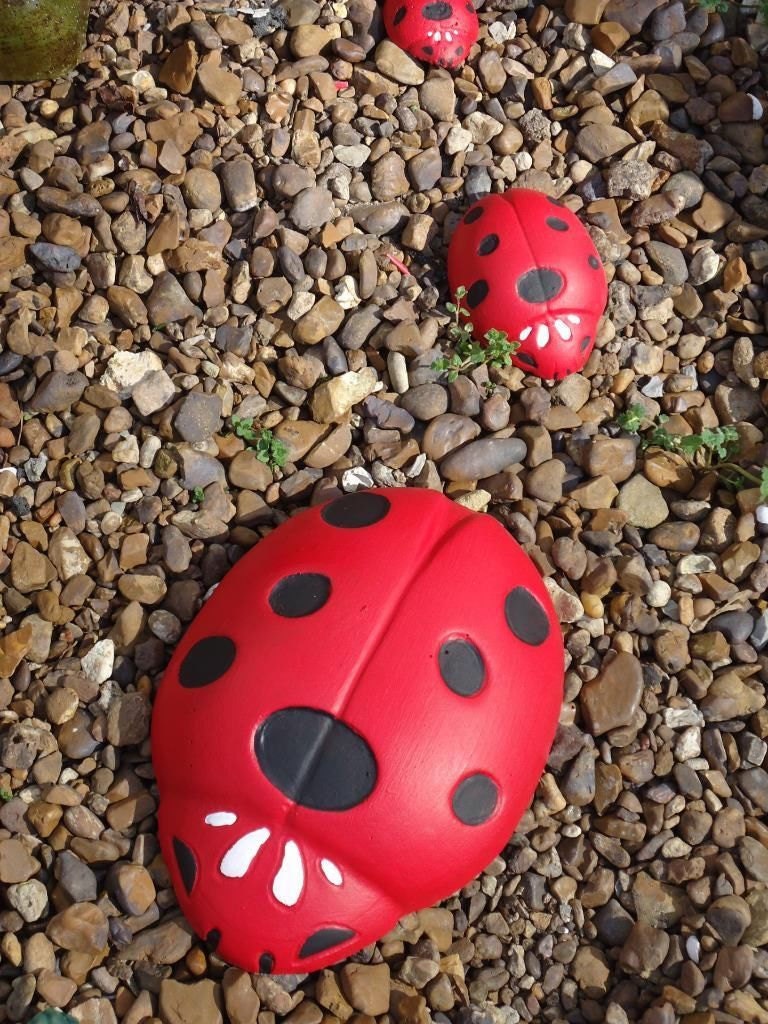 Ladybugs Mold Concrete Cement Mould garden path