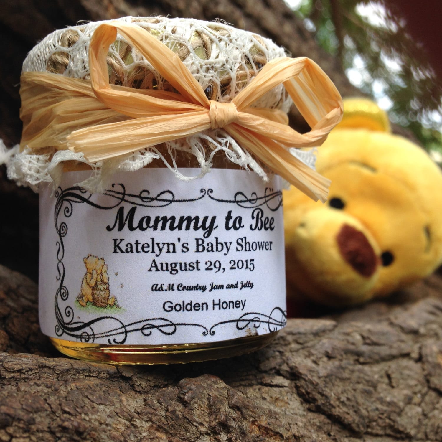 Winnie the Pooh Baby Shower Favors Honey Baby Shower Favors