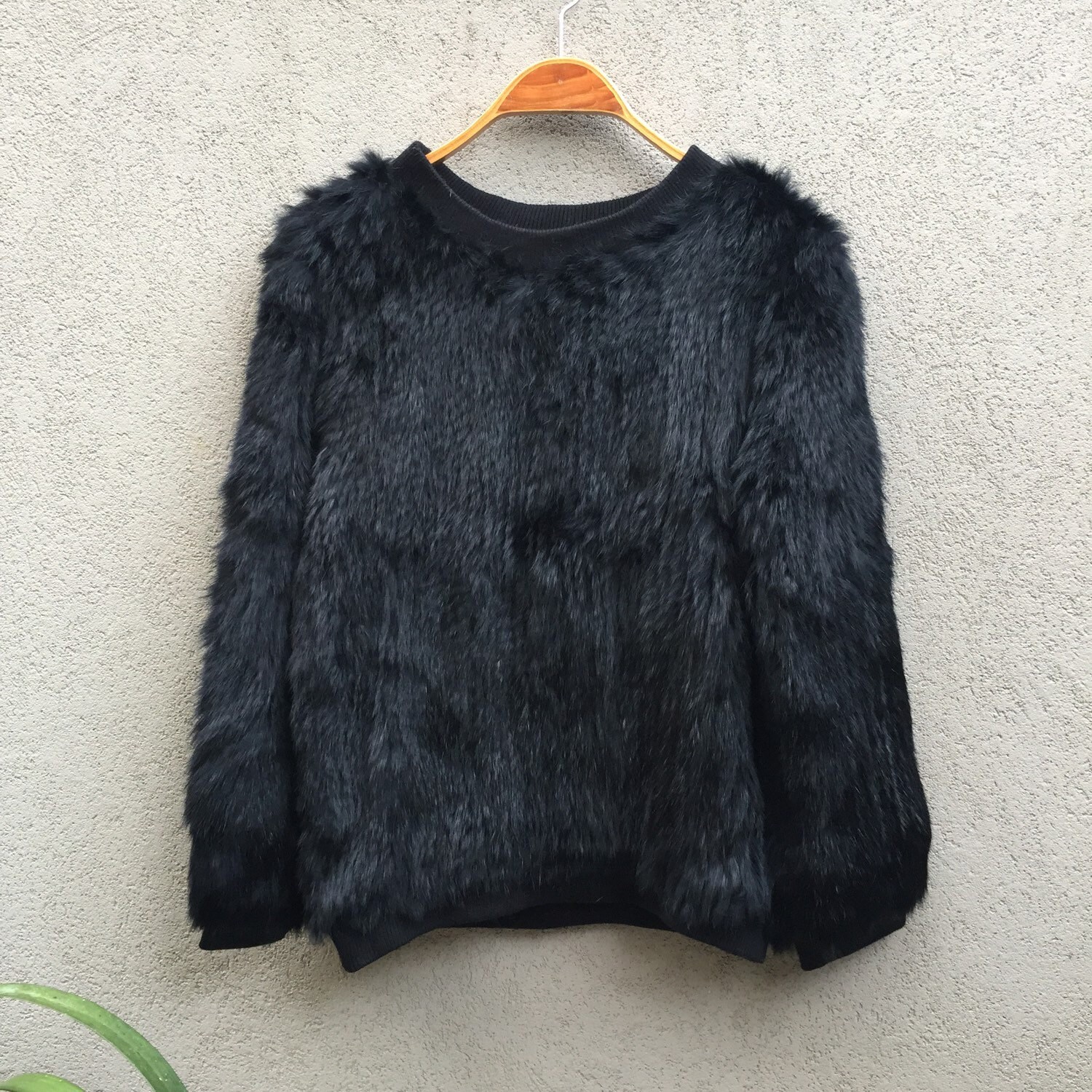 Rabbit Fur Jumper Rabbit Fur Vest Rabbit Fur by KITTYKATMELBOURNE