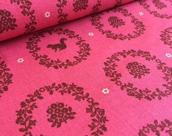 Ornament Raspberry Echino Etsuko Furuya for Kokka Fabric