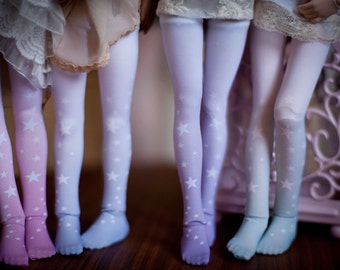 ombre stars bjd stockings MSD / SD / Blythe / tiny