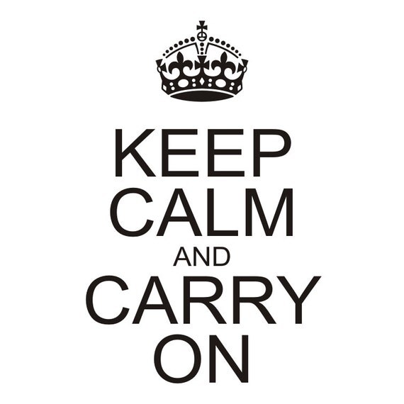 Keep Calm and Carry ON svg ai dxf cdr pat jpeg by GDrawZ