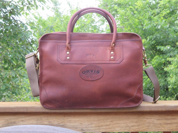 orvis bullhide briefcase