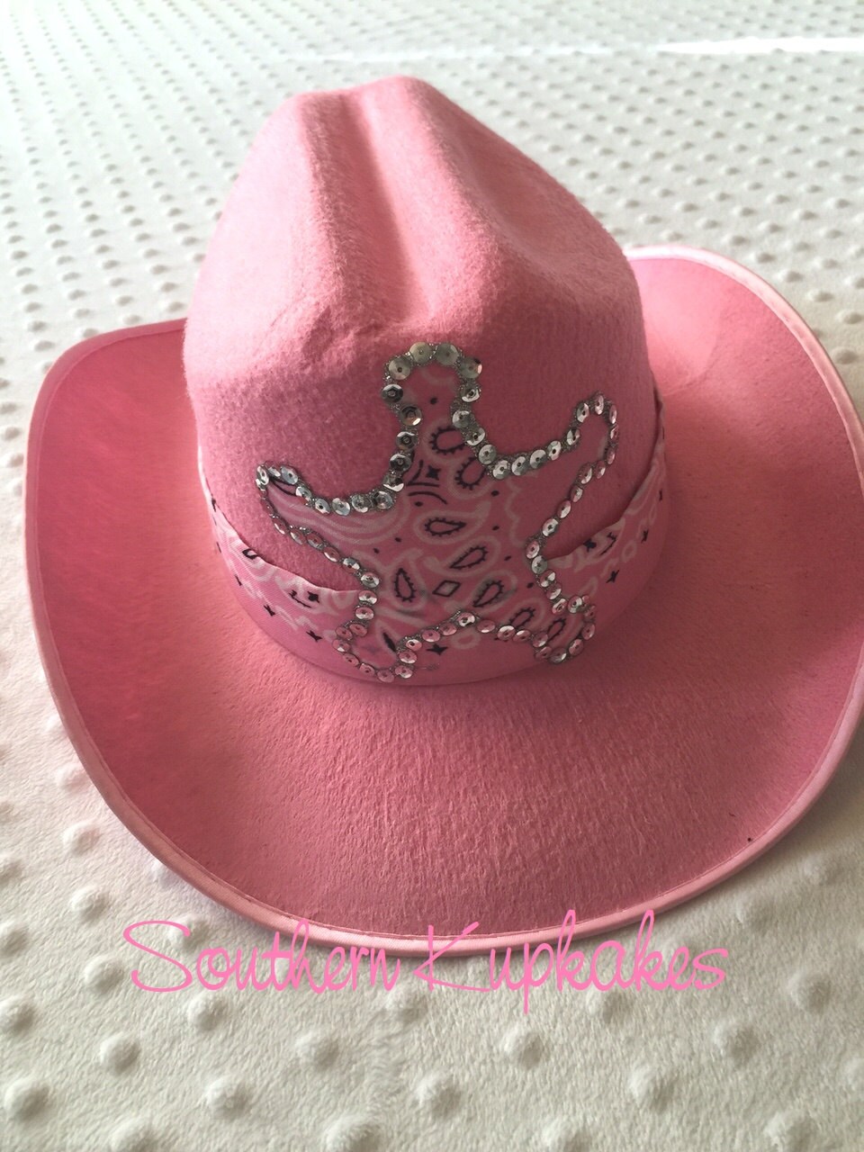 Pink WESTERN Wear COWGIRL HAT Cowboy Sequins Boots Custom