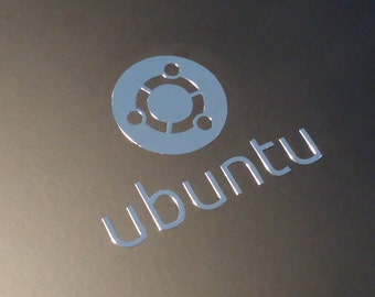 UBUNTU Label / Aufkleber / Sticker / Badge / Logo 35mm x 28mm [184]