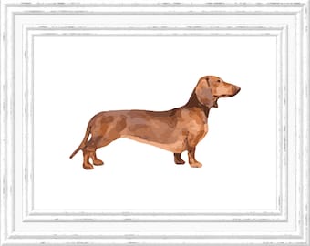 Dachshund Wall Art dachshund wall art | etsy Dachshund Wall Art dachshund wall art | etsy