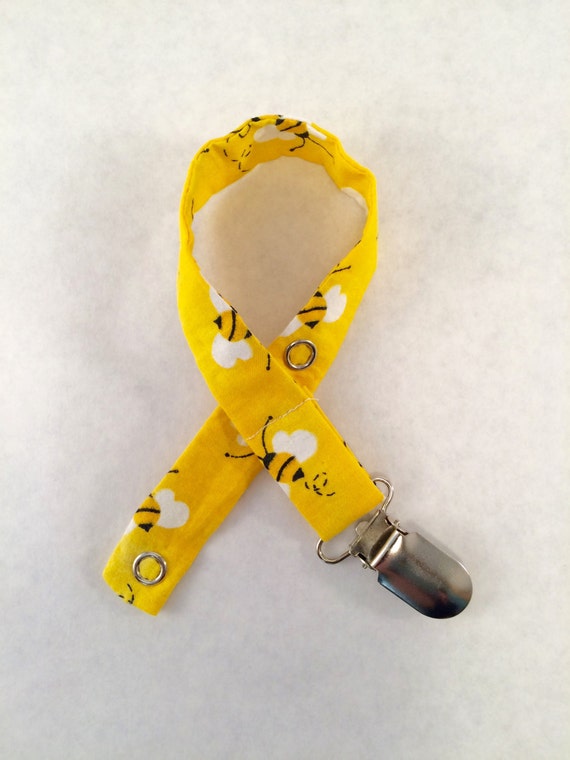 Pacifier Strap Set of 3multiple colors by CatydidCreation on Etsy