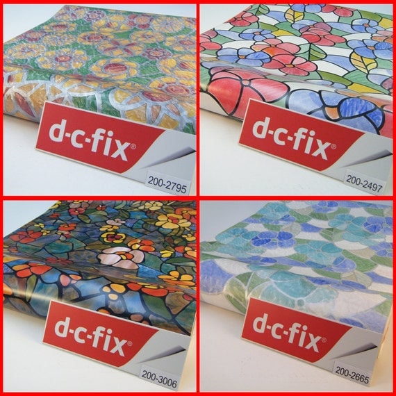 Contact Paper DC FIX Floral Flowers Transparent Colour Pattern Contact Paper DC FIX Floral Flowers Transparent Colour Pattern