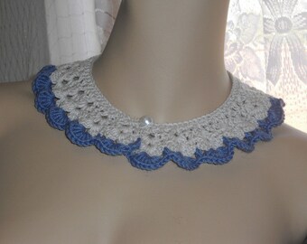 Crochet collar collar collar crochet lace