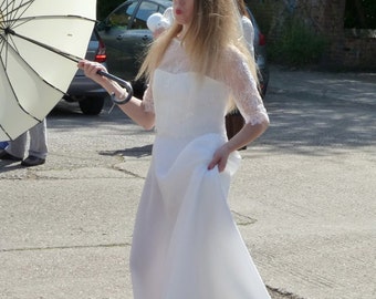 Boho / Hippy / Woodland Wedding / Bridal Gown / Vintage Style Wedding Dress / 'Goda'