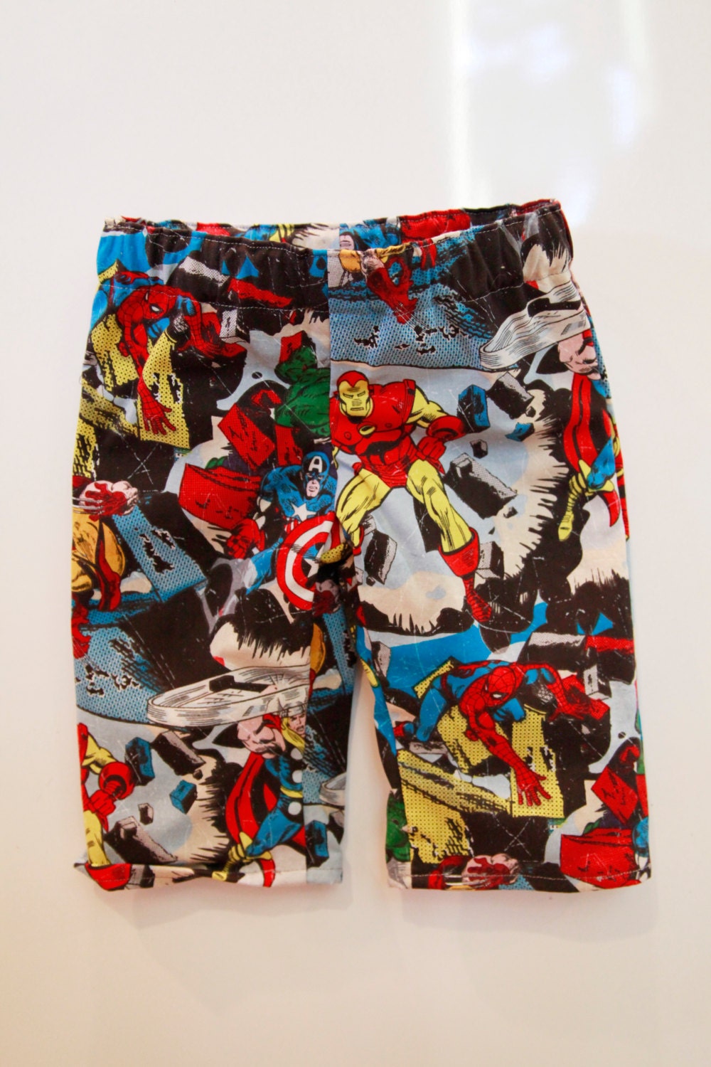 9-12 months Super Hero Infant Pants by DaydreamersEmporium