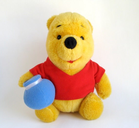 vintage pooh stuffed animals