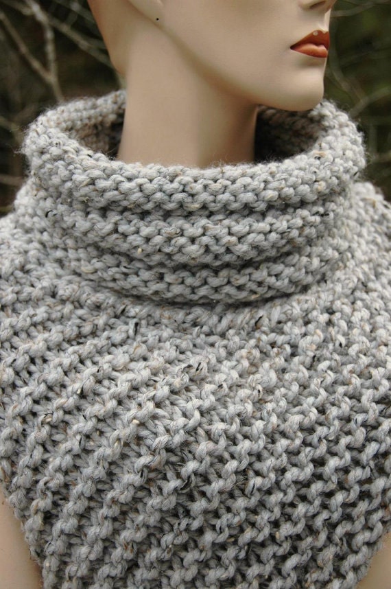Knitting Pattern Katniss Cowl Huntress Vest