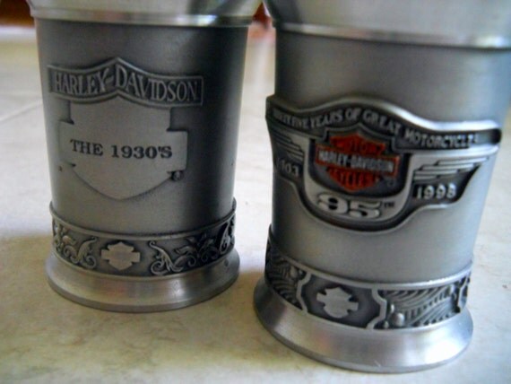 harley davidson shot glass set