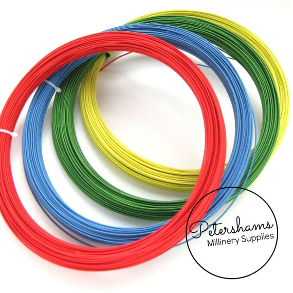 1.2mm 16 Gauge Extra Firm Cotton Covered Millinery Wire For