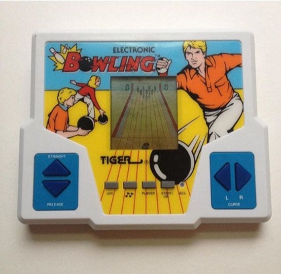 1987 Tiger Handheld Electronics Bowling Game by rockpapermagic