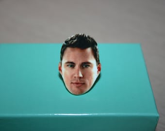 Channing Tatum Face Ring Celebrity Jewelry