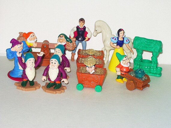 7 dwarfs mcdonalds toys