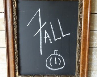 Vintage Frame with Chalkboard