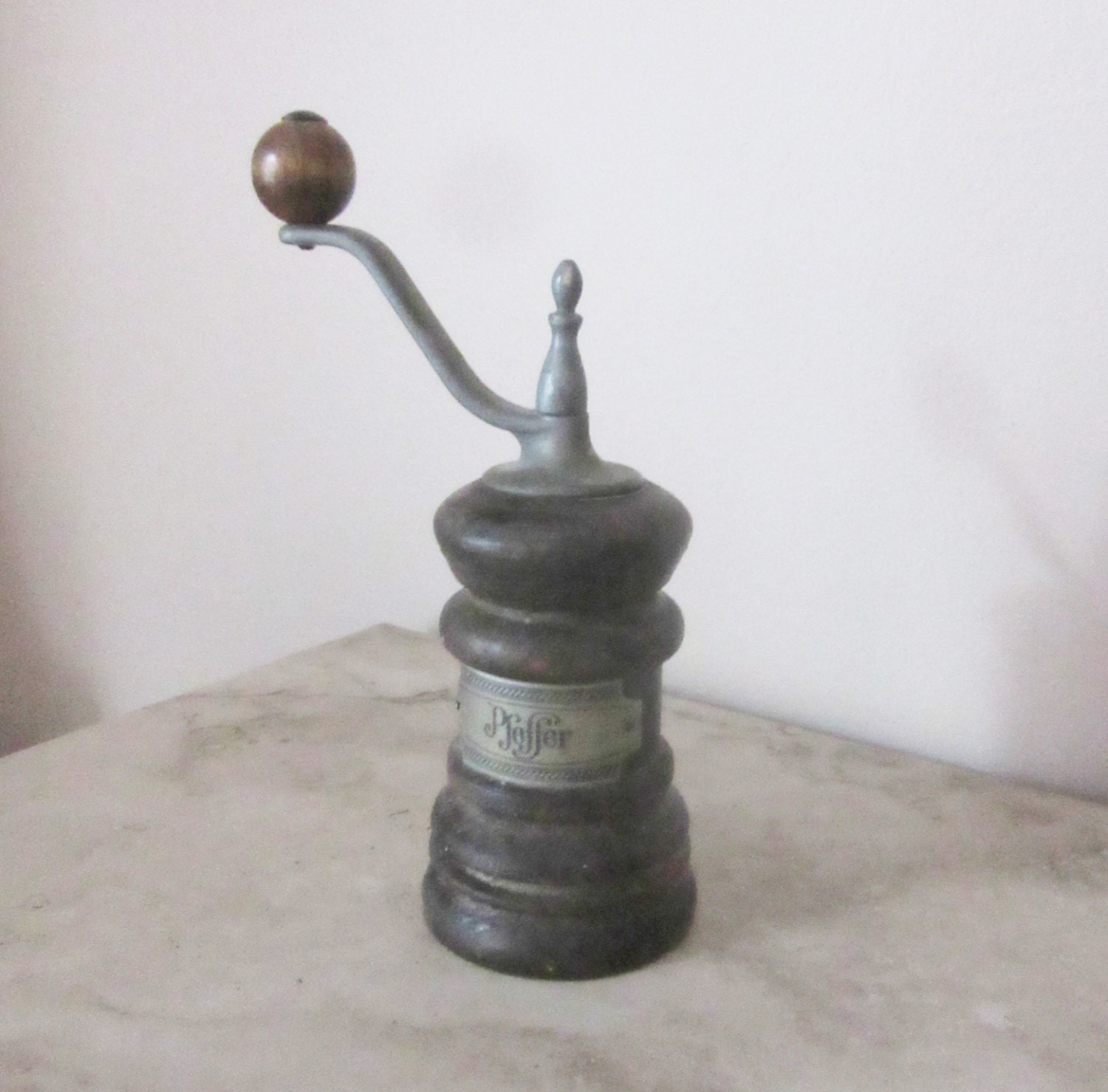 Vintage Zassenhaus West German pepper grinder pfeffer