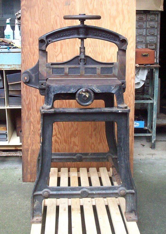 SALE Antique Vintage Industrial Machine Age Brooklyn by urgestudio