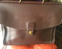 coach classic briefcase