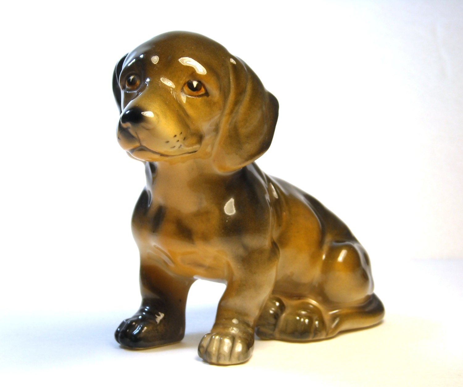 dachshund unicorn figurine