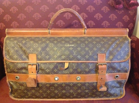 Vintage pre-1980s Louis Vuitton Duffel Bag/Travel Bag