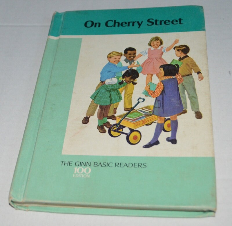 On Cherry Street The Ginn Basic Readers Vintage Reading Book