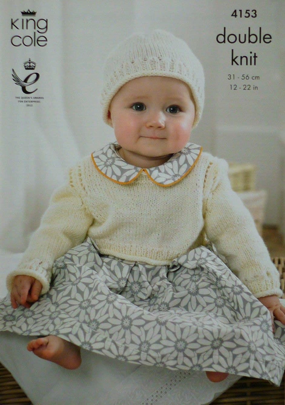 Baby Knitting Pattern K4153 Babies Long Sleeve Cropped ...