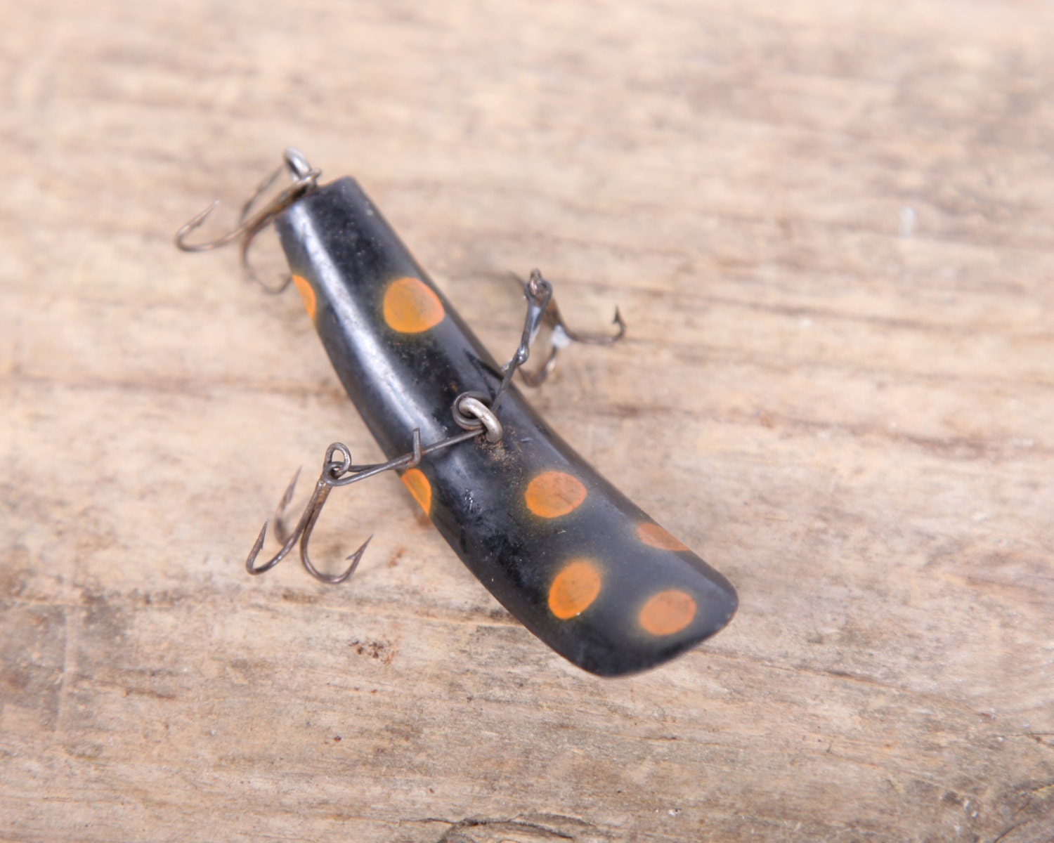 Helin Flatfish X4 Fishing Lure / Fishing Decor / Vintage Fishing Lure