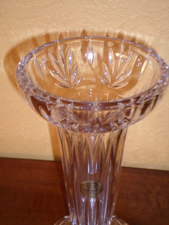 Crystal GERMANY Cut Crystal PRINCESS HOUSE/Vintage/Vase