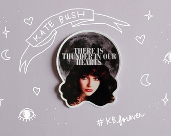 Kate Bush Vinyl Sticker