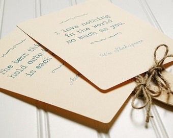 Wedding Fans- Custom Love Quotes. Rustic Wedding. Wedding Ceremony Program. Shabby Chic Wedding. Rounded Corners.