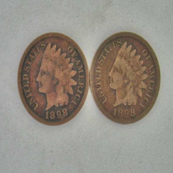 1898 indian head bushkill falls penny